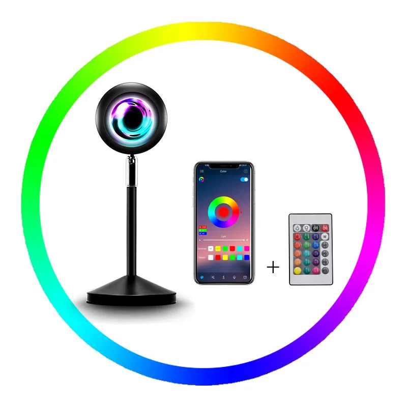 Nexora Aura - Rainbow Sunset Project Lamp
